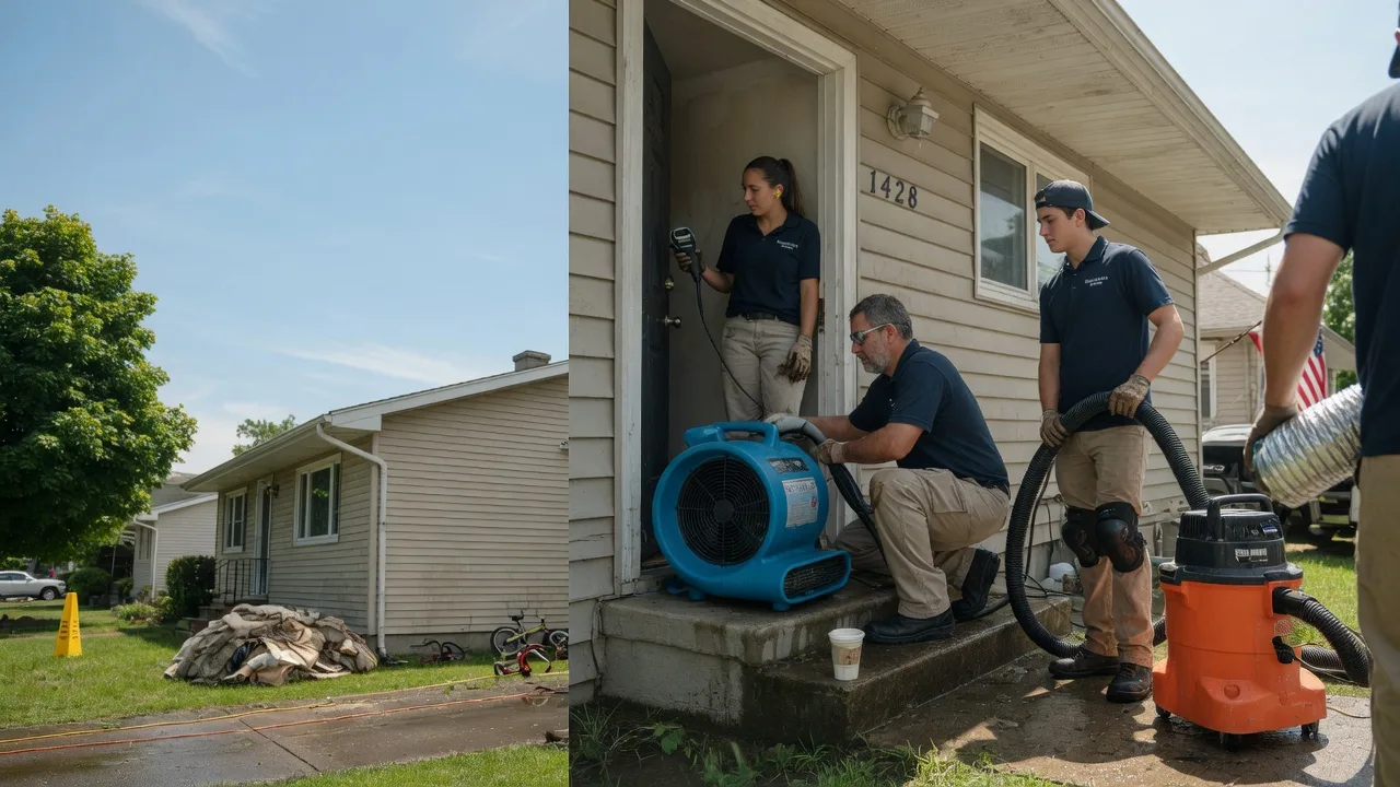 Water Damage Restoration in New Palestine, IN near me